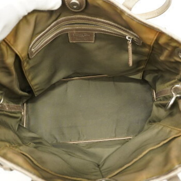 Christian Dior Cannage Coated Canvas Tote Bag - Picture 4 of 16